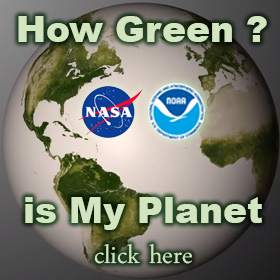 How Green is my Planet ?